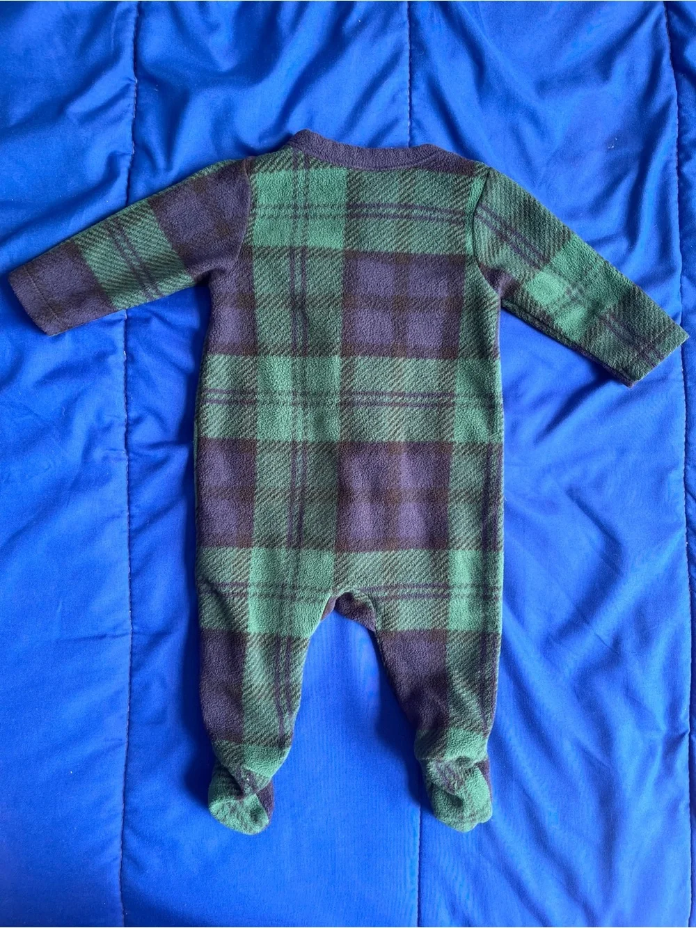 CARTER’S Baby Holiday Fleece Footed Pajamas (5) 0-3 Months
